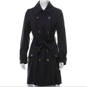Navy Rag & Bone Trench Coat